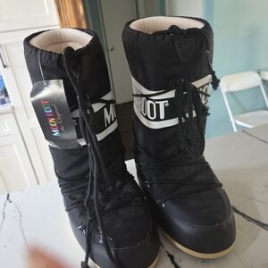 Moon Boot Black Winter & Rain Boots